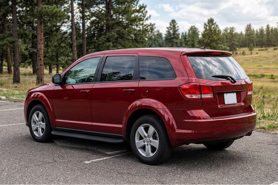 Dodge Journey 2008–2020 Bočné prahy Tayga Black (2 ks, hliník) Image