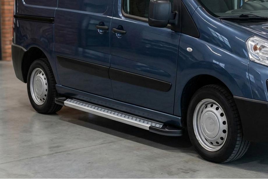 Citroen Jumpy 2007–2017 Bočné nášľapy New Vision Grey (2 ks, hliník) Image