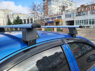 Chevrolet Aveo T250 2005–2011 Priečniky na hladkú strechu (2 ks, Asaf V4) fotografia 1