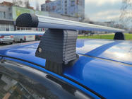 Chevrolet Aveo T250 2005–2011 Priečniky na hladkú strechu (2 ks, Asaf V4) fotografia 3