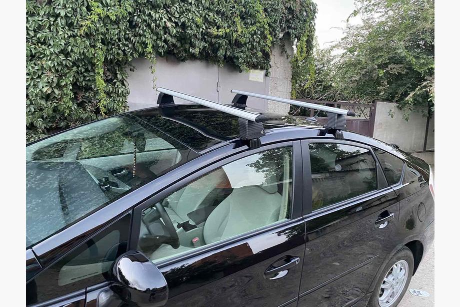 Toyota Prius 2009–2015 Priečniky na hladkú strechu (2 ks, Asaf V4) Image