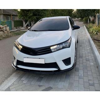 Kryt predného nárazníka – lip (čierny) Toyota Corolla 2013–2019 fotografia 3