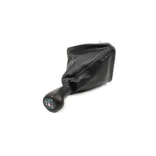 Manžeta radiacej páky + radiaca hlavica OEM 5-stupňová (koženka) fotografia 4