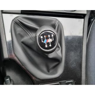 Manžeta radiacej páky + radiaca hlavica OEM (umelá koža) BMW 5. séria E39 1996–2003 fotografia 3