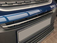 Peugeot Partner/Rifter 2019– Chrómová lišta do nárazníka (nerez) fotografia 1