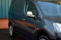 Opel Combo 2019– Chrómové kryty spätných zrkadiel (2 ks, plast) fotografia 6