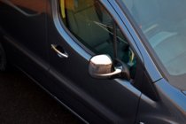 Opel Combo 2019– Chrómové kryty spätných zrkadiel (2 ks, plast) fotografia 4
