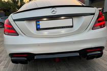 Mercedes S-class W222 2013–2022 Sada bodykitu BRB (čierny, 2018+) fotografia 11