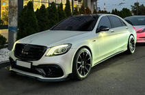 Mercedes S-class W222 2013–2022 Sada bodykitu BRB (čierny, 2018+) fotografia 3