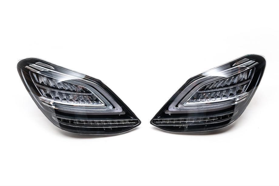Mercedes C-class W205 2014–2021 Zadné svetlá BlackEdition V1 (2 ks) Fotografia 3