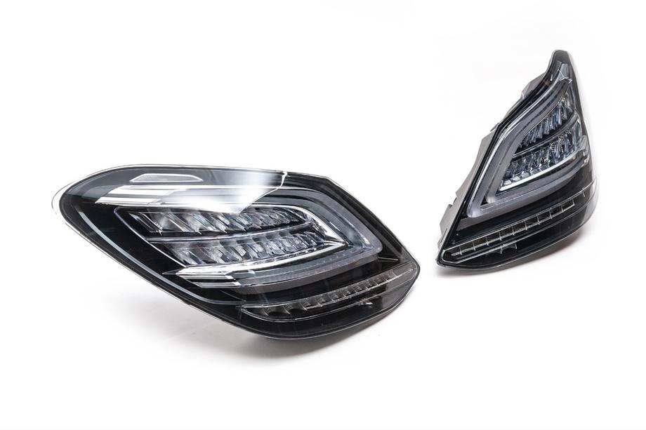Mercedes C-class W205 2014–2021 Zadné svetlá BlackEdition V1 (2 ks) Fotografia 5