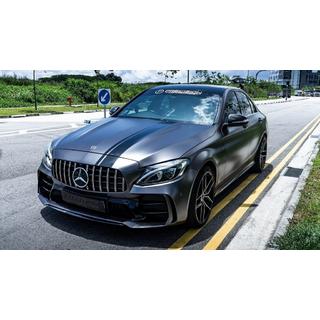 Súprava bodykitu s kompletným zadným nárazníkom (dizajn Black Mamba C63GT)