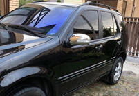 Mercedes ML W163 1997–2005 Chromové kryty spätných zrkadiel (2 ks, nerez) fotografia 1