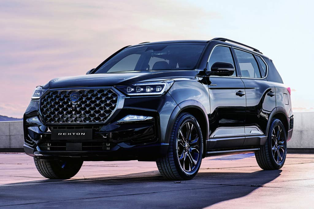 Zverejnené fotografie nového SsangYong Rexton