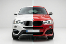 BMW X4 F26 2014–2018 Bodykit sada (M-Tech) fotografia 1