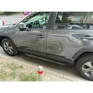 OEM V2B bočné prahy (2 ks, hliník) fotografia 4