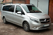 Mercedes Vito/V-trieda W447 2014– Predná maska Diamond (2014-2023 pre Vito W447) fotografia 8