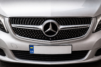 Mercedes Vito/V-trieda W447 2014– Predná maska Diamond (2014-2019 pre V-class) fotografia 1