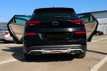 Hyundai Tucson TL 2016–2021 Predný a zadný lip spojler 2019+ (2 ks) fotografia 2