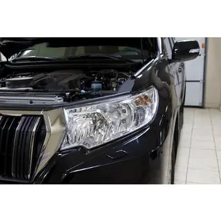 Riasy na svetlomety (2 ks, pre reflektorové) Toyota Land Cruiser Prado 150 2009–2023 fotografia 1