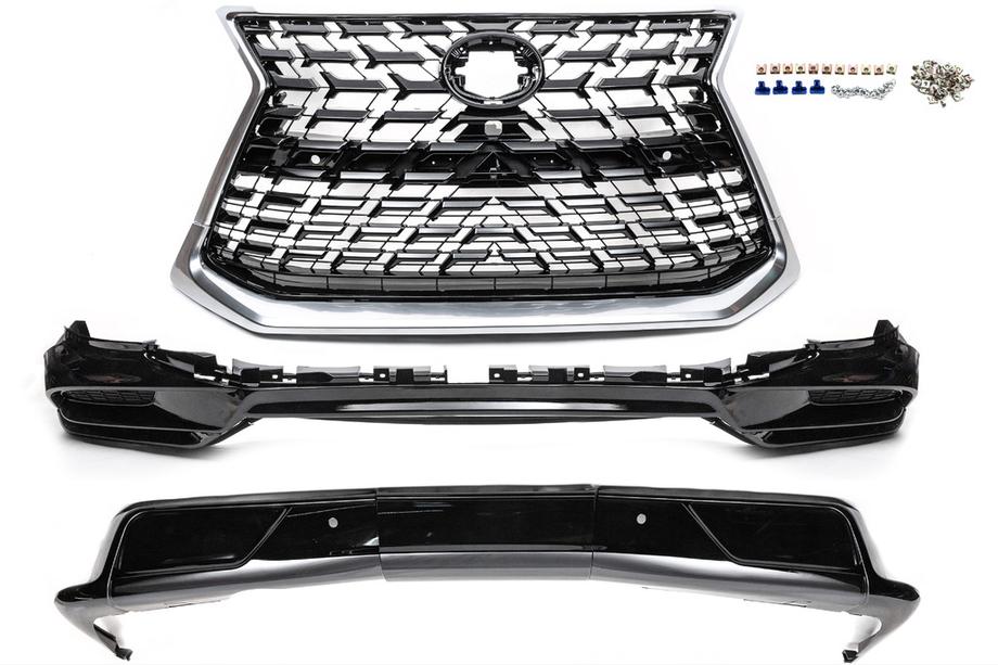 Lexus LX570/450d 2008–2022 Sada bodykitu (TRD-Sport 2021-2022) Čierna farba Image