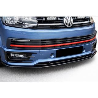 Predný lip spojler na nárazník pre SportLine 2015-2018 (ABS) Volkswagen T6 2015–2024 fotografia 1
