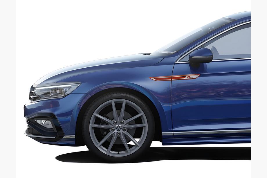 Volkswagen Passat B8 2015–2023 Emblém R-Line (rôzne varianty) Modrá Image