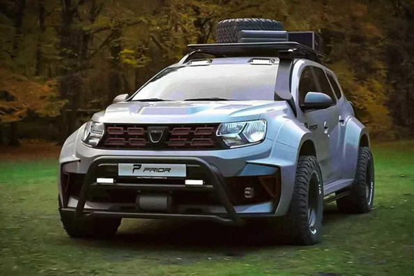 Duster plánujú vybaviť agresívnym bodykitom a 400-koňovým motorom