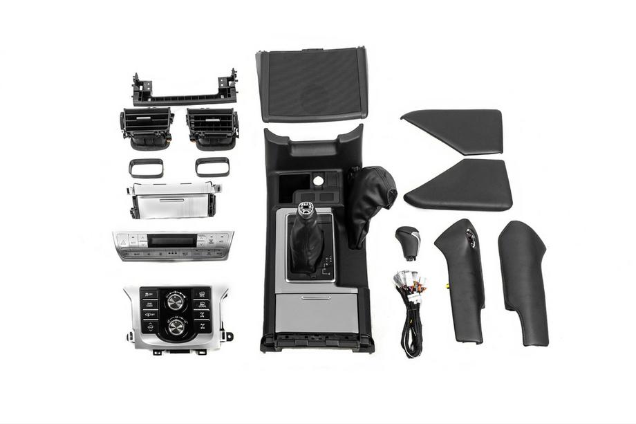 Toyota Land Cruiser Prado 150 2009–2023 Kompletná sada na upgrade interiéru (lišty na palubnú dosku) 2018-2023 Fotografia 3