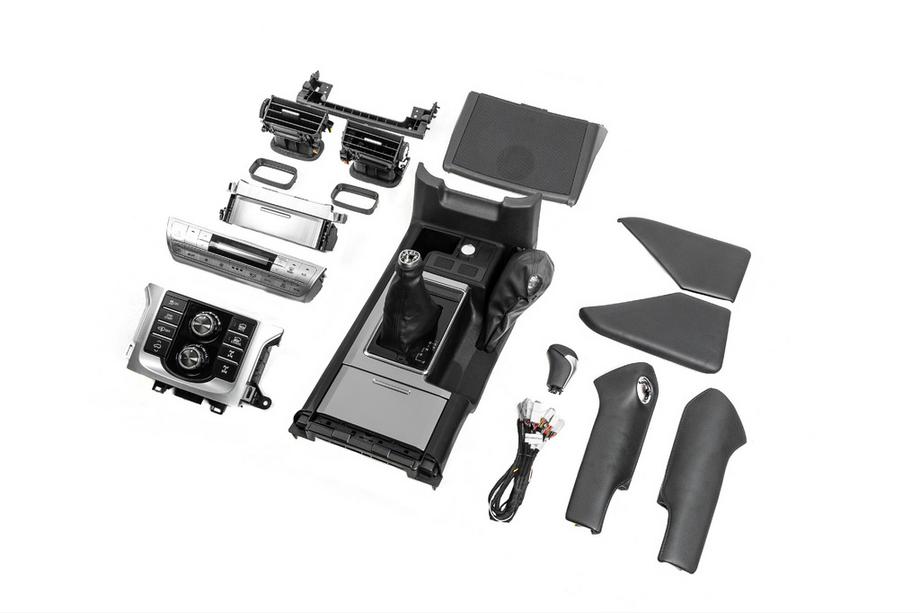 Toyota Land Cruiser Prado 150 2009–2023 Kompletná sada na upgrade interiéru (lišty na palubnú dosku) 2018-2023 Fotografia 2