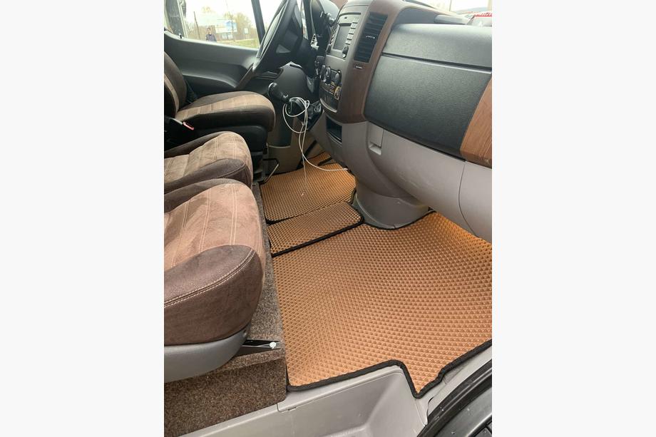 Volkswagen Crafter 2006–2016 EVA V1 rohože do interiéru (hnedé) Image