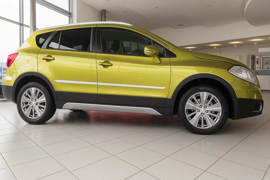 Suzuki SX4 S-Cross 2013–2016 Dverové lišty (4 ks, nerez) Image