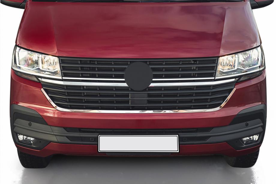 Volkswagen T6 2015–2024 Chrómová lišta pod mriežku 2019+ (1 ks, nerez) Image