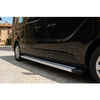 Bočné prahy Maya V4 (2 ks, hliník) Opel Vivaro 2001–2015 fotografia 1