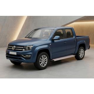 Bočné nášľapy Maya Red-Grey (2 ks, hliník) Volkswagen Amarok 2010–2022 fotografia 1
