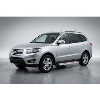 Bočné nášľapy Maya Red-Grey (2 ks, hliník) Hyundai Santa Fe 2 2006–2012 fotografia 1