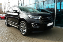 Ford Edge 2014–2024 Dverové lišty (4 ks, nerez) fotografia 3