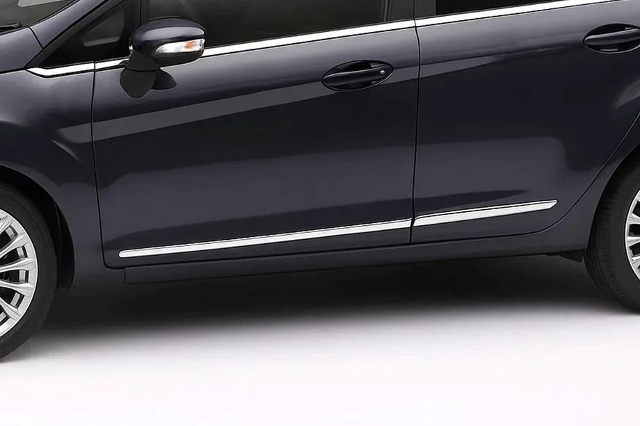Ford Fiesta 2017– Dverové lišty (4 ks, nerez) Image