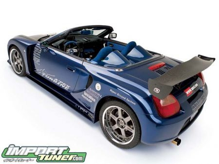 Tuning Toyota na príklade Toyota MR-S od Apexi USA