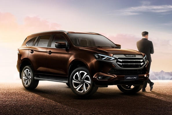 Isuzu MU-X novej generácie: rámové SUV Fotografia 2