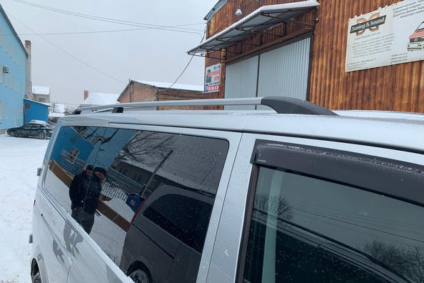 Strešné lyžiny pre Volkswagen T6 Transporter