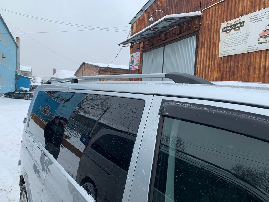 Strešné lyžiny pre Volkswagen T6 Transporter