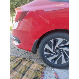 Zásterky Premium (V1, 4 ks) Honda Civic Sedan X 2016–2021 fotografia 3