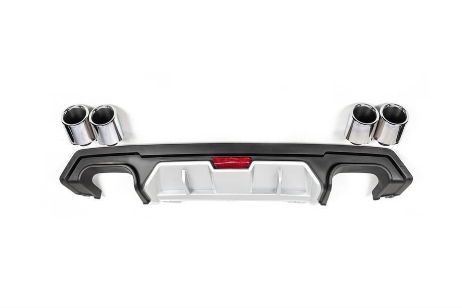 Honda Civic Sedan X 2016–2021 Difúzor zadného nárazníka (Niken, na lakovanie) Image