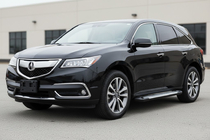 Acura MDX 2013–2020 Bočné nášľapy Allmond Grey (2 ks, hliník) fotografia 1