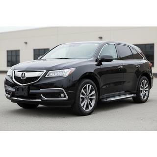 Bočné nášľapy Allmond Grey (2 ks, hliník) Acura MDX 2013–2020 fotografia 1