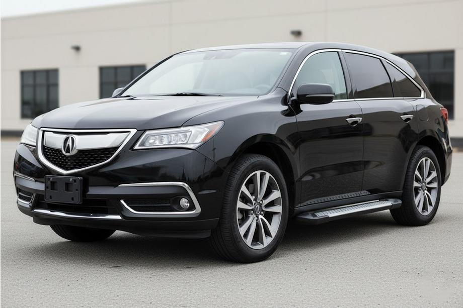 Acura MDX 2013–2020 Bočné nášľapy Allmond Grey (2 ks, hliník) Image