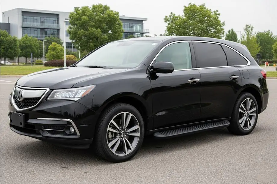 Acura MDX 2013–2020 Bočné prahy Tayga Black (2 ks, hliník) Image