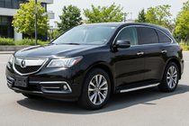 Acura MDX 2013–2020 Bočné nášľapy BlackLine (2 ks, hliník) fotografia 1