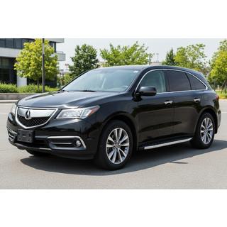 Bočné nášľapy BlackLine (2 ks, hliník) Acura MDX 2013–2020 fotografia 1